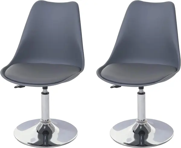 2er-Set Esszimmerstuhl Malmö T501 Kunstleder…