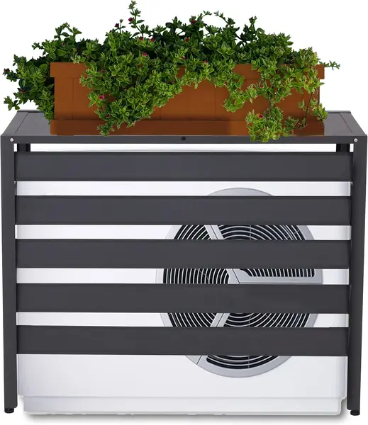 Alu Verkleidung für Klimaanlage/Wärmepumpe HWC-K59 Metall…