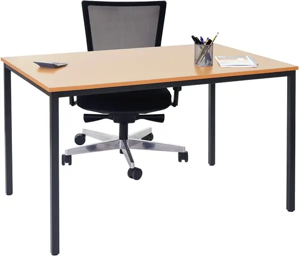 Schreibtisch Braila-AM 120x80cm MDF - Buche-Optik
