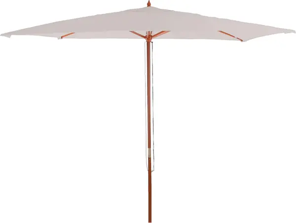 Sonnenschirm Florida-AM Ø 3m Polyester/Holz - creme
